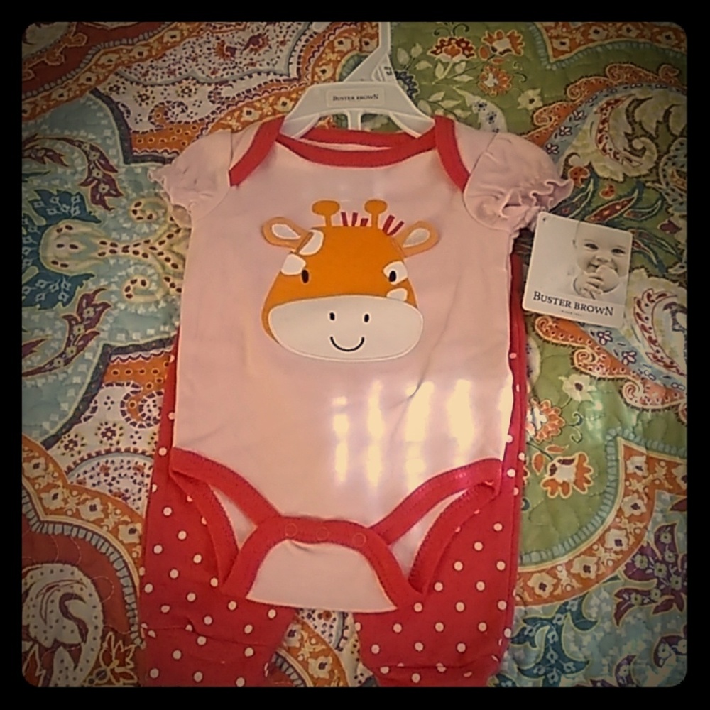 0/3 months girls outfit